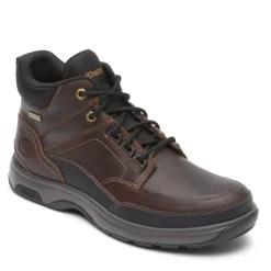 Boots>Rockport Men's 8000 Country High Lace-Up Boot ChocolateLeather