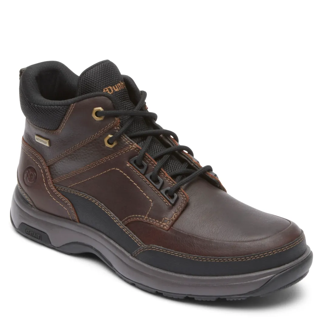 Boots>Rockport Men's 8000 Country High Lace-Up Boot ChocolateLeather