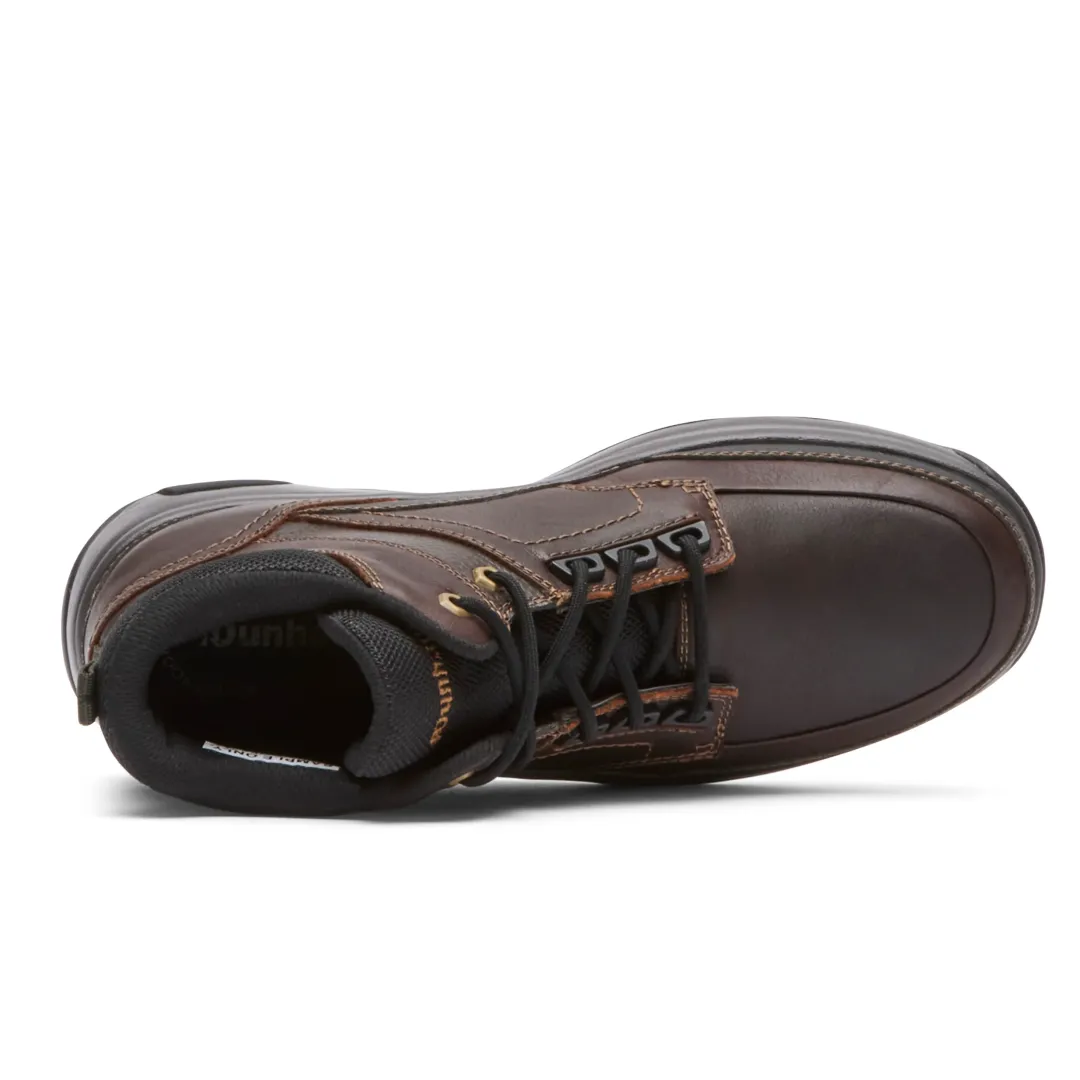 Boots>Rockport Men's 8000 Country High Lace-Up Boot ChocolateLeather