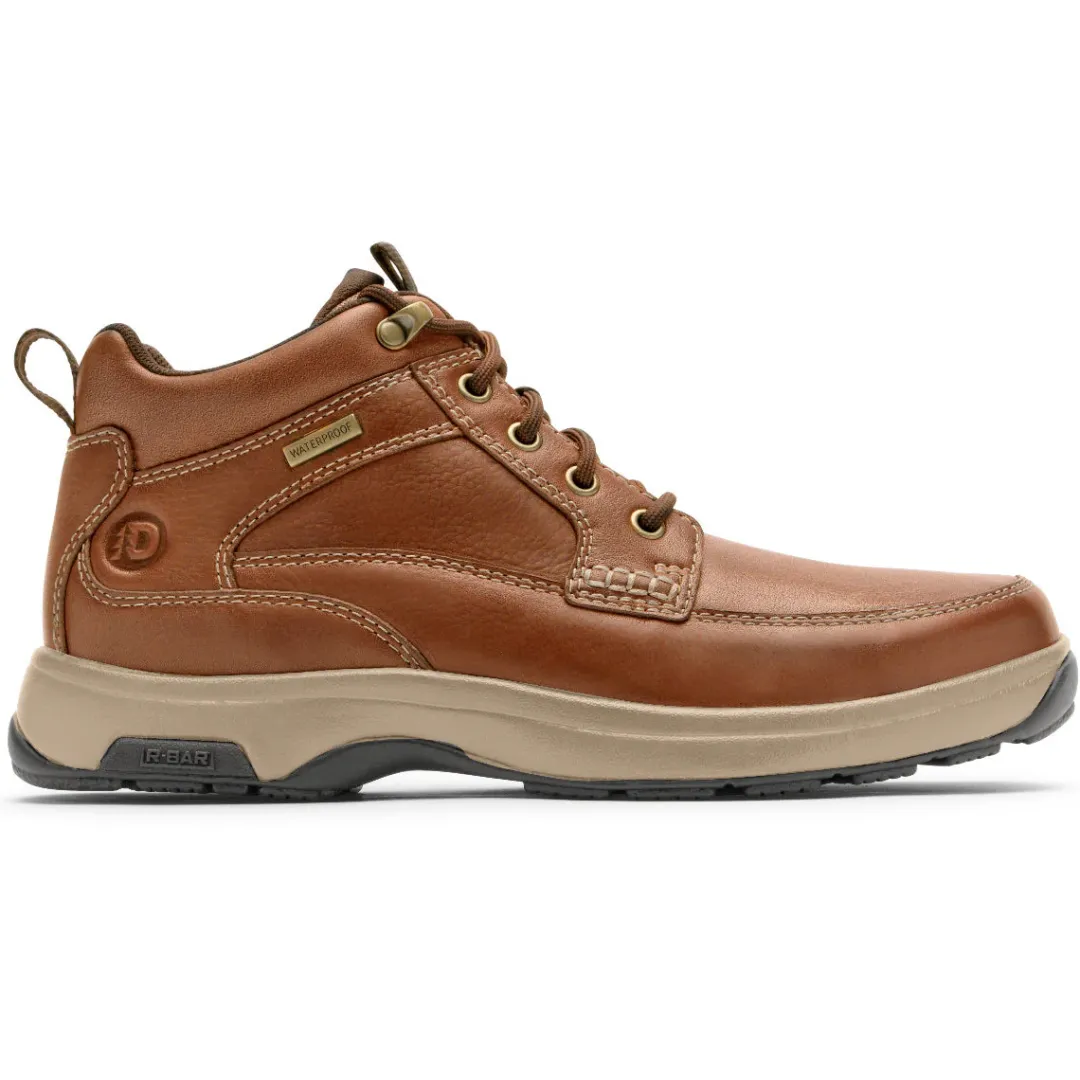 Wide|Boots>Rockport Men's 8000 Waterproof Mid Boot TAN