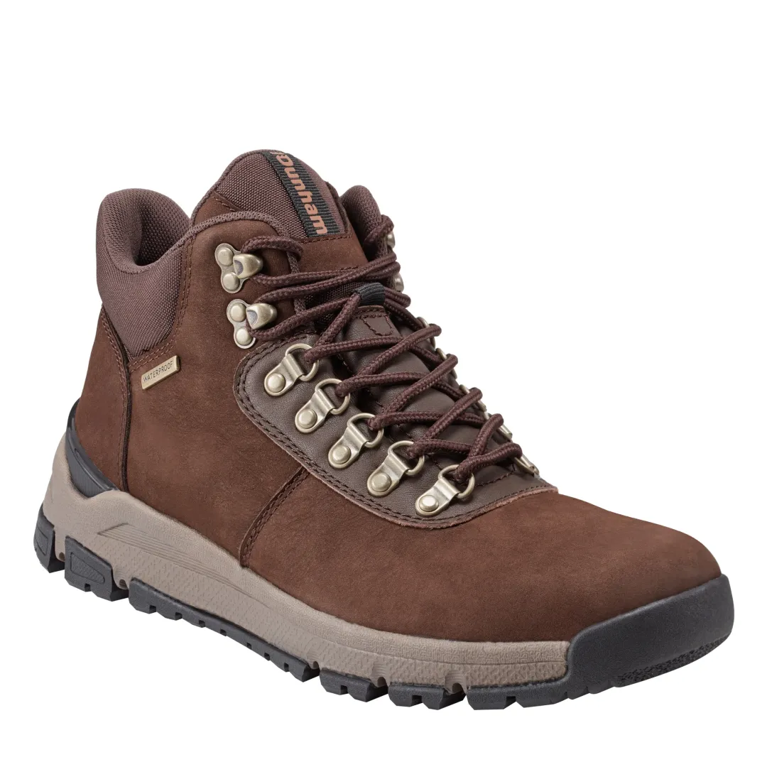 Boots>Rockport Men's Alpine Waterproof Casual Lace-up Mid Boots DarkBrown