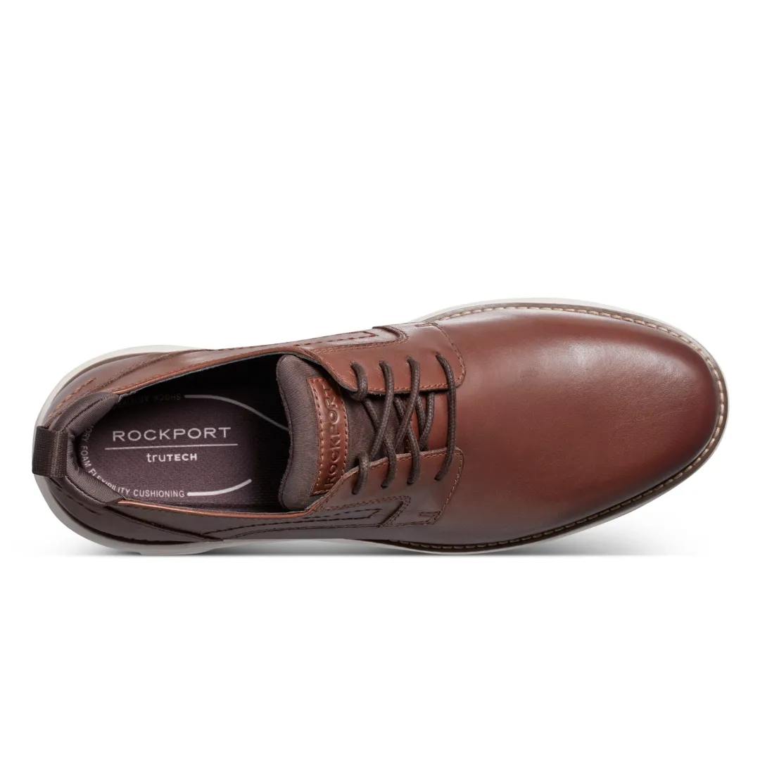 Oxfords & Lace-ups|Oxfords & Lace-ups>Rockport Men's Canton Casual Lace-up Oxford DarkNatural