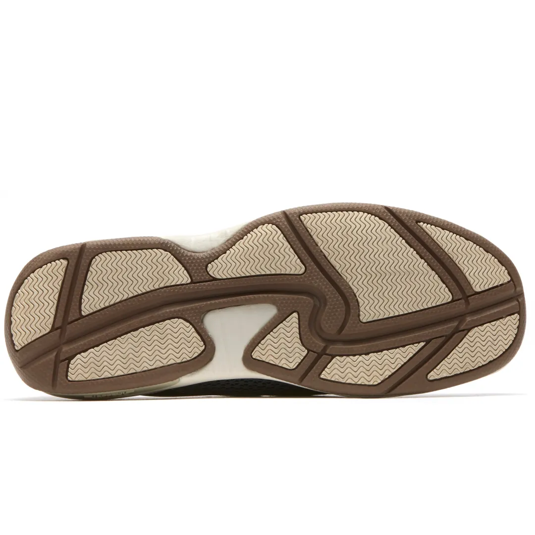 Wide|Shoes>Rockport Men's Captain Boat Shoe BROWN
