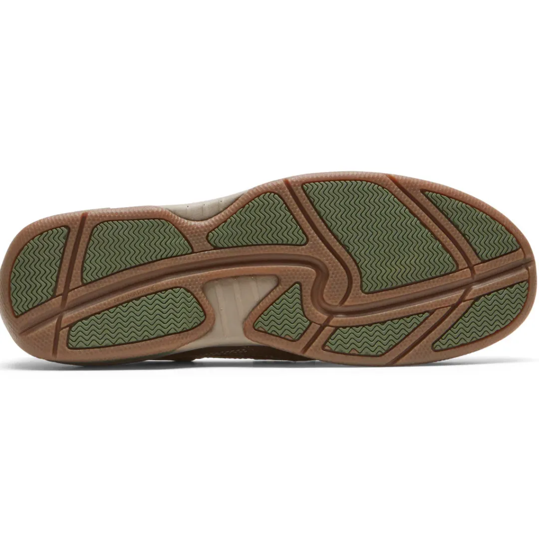 Wide>Rockport Men's Captain Venetian Boat Shoe JAVA