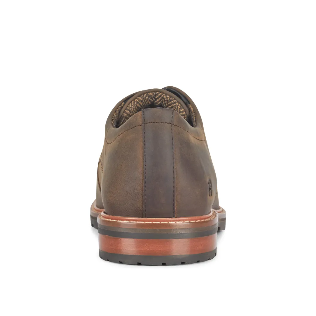 Oxfords & Lace-ups|Oxfords & Lace-ups>Rockport Men's Cedric Dress Lace-up Almond Toe Oxfords MediumBrown