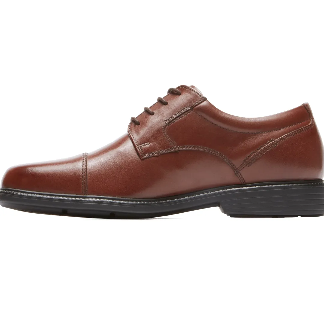 Oxfords & Lace-ups|Oxfords & Lace-ups>Rockport Men's Charles Road Cap Toe Oxford TAN