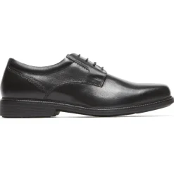 Oxfords & Lace-ups|Oxfords & Lace-ups>Rockport Men's Charles Road Plain Toe Oxford BLACK