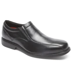 Loafers & Slip-ons|Loafers & Slip-ons>Rockport Men's Charles Road Slip-On Dress Shoe BLACK