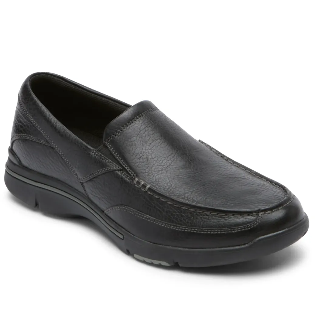 Loafers & Slip-ons|Loafers & Slip-ons>Rockport Men's City Play Eberdon Casual Shoe BLACK