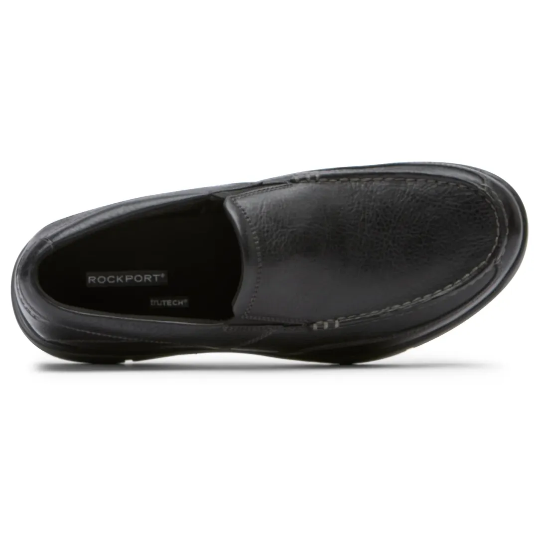 Loafers & Slip-ons|Loafers & Slip-ons>Rockport Men's City Play Eberdon Casual Shoe BLACK