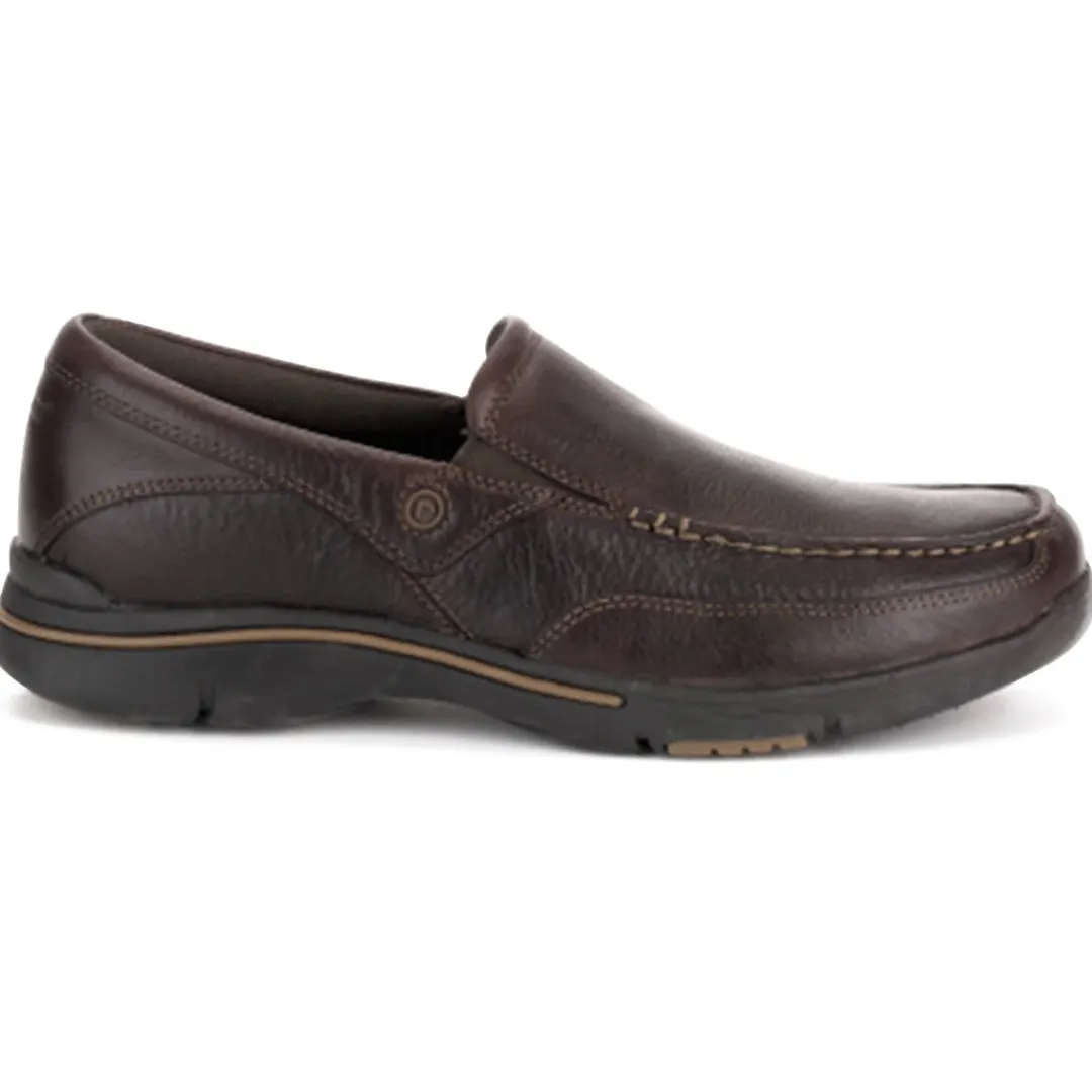 Loafers & Slip-ons|Loafers & Slip-ons>Rockport Men's City Play Eberdon Casual Shoe DARKBROWN2
