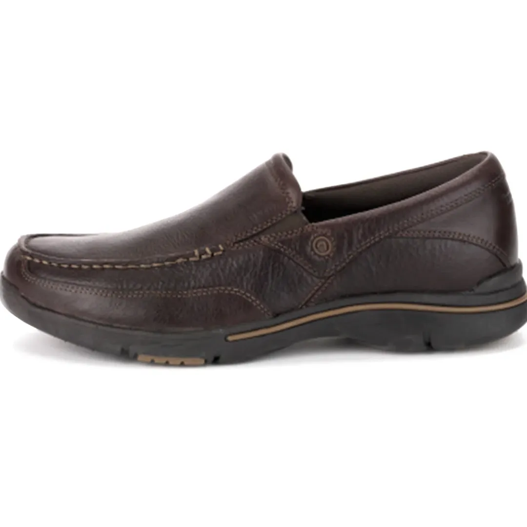 Loafers & Slip-ons|Loafers & Slip-ons>Rockport Men's City Play Eberdon Casual Shoe DARKBROWN2