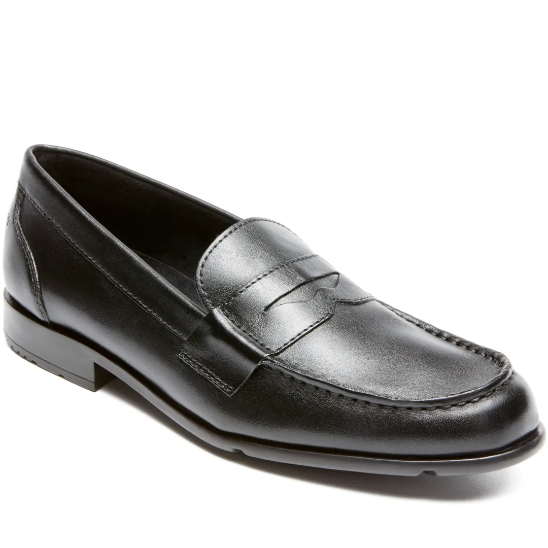 Loafers & Slip-ons|Loafers & Slip-ons>Rockport Men's Classic Penny Loafer BLACKII
