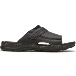Sandals|Sandals>Rockport Men's Darwyn 2 Slide BLACKLEAII