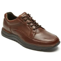Oxfords & Lace-ups|Oxfords & Lace-ups>Rockport Men's Edge Hill 2 Lace-to-Toe BROWNLEATHER