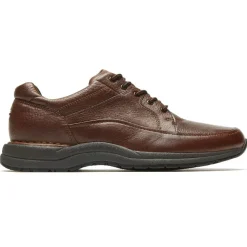 Oxfords & Lace-ups|Oxfords & Lace-ups>Rockport Men's Edge Hill 2 Lace-to-Toe BROWNLEATHER