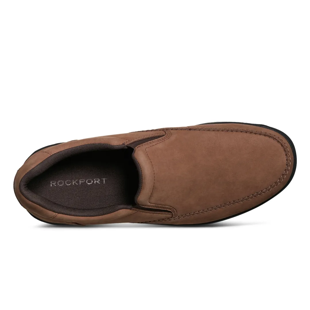 Loafers & Slip-ons|Loafers & Slip-ons>Rockport Men's Eureka Slip-on Casual Shoes MediumBrown
