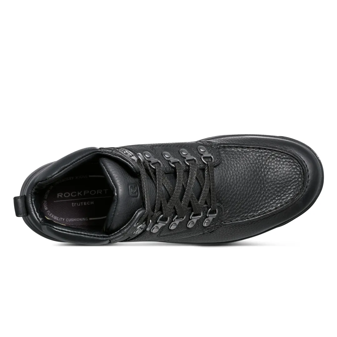 Boots|Boots>Rockport Men's Ezra Waterproof Casual Lace-up Boots Black