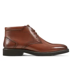 Boots|Boots>Rockport Men's Flynn Lace-up Almond Toe Casual Boots MediumNatural