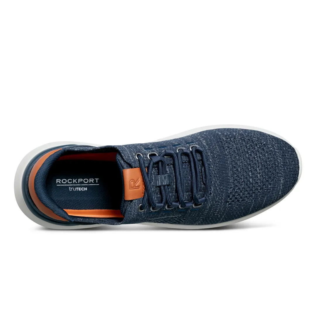 Sneakers|Sneakers>Rockport Men's Jaimson Lace-up Casual Sneakers DarkBlue