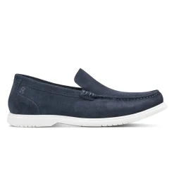Loafers & Slip-ons|Loafers & Slip-ons>Rockport Men's Jensen Casual Slip-on Almond Toe Loafers DarkBlue