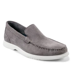 Loafers & Slip-ons|Loafers & Slip-ons>Rockport Men's Jensen Casual Slip-on Almond Toe Loafers DarkGray