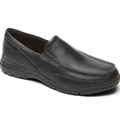 Loafers & Slip-ons|Loafers & Slip-ons>Rockport Men's Junction Point Slip-On BLACK