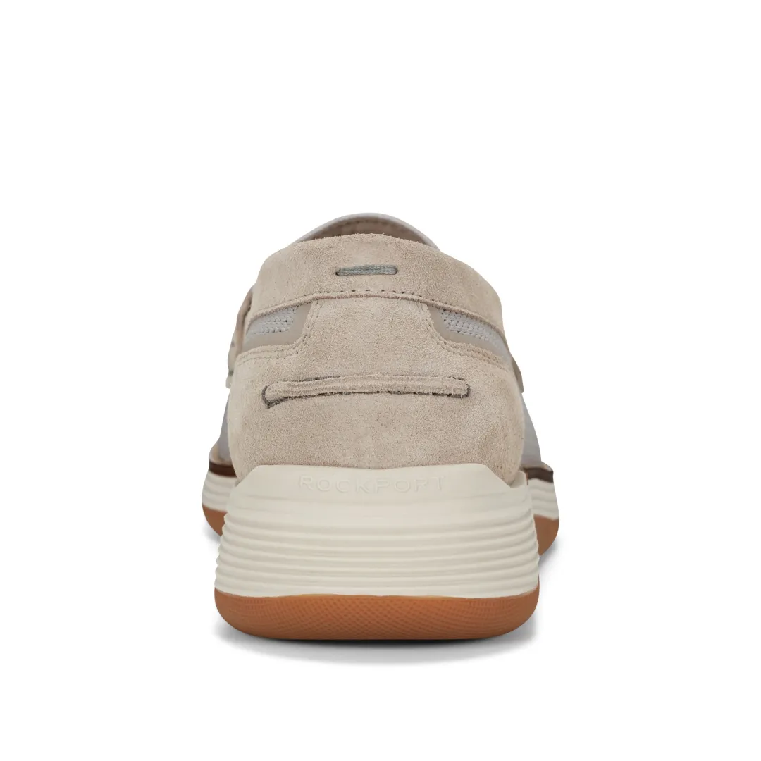Loafers & Slip-ons|Loafers & Slip-ons>Rockport Men's Lance Casual Slip-on Flat Loafers Taupe