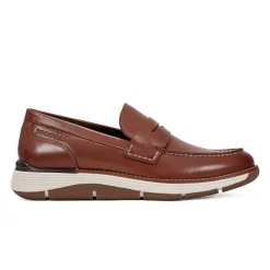 Loafers & Slip-ons|Loafers & Slip-ons>Rockport Men's Liam Casual Slip-on Penny Loafers DarkNatural