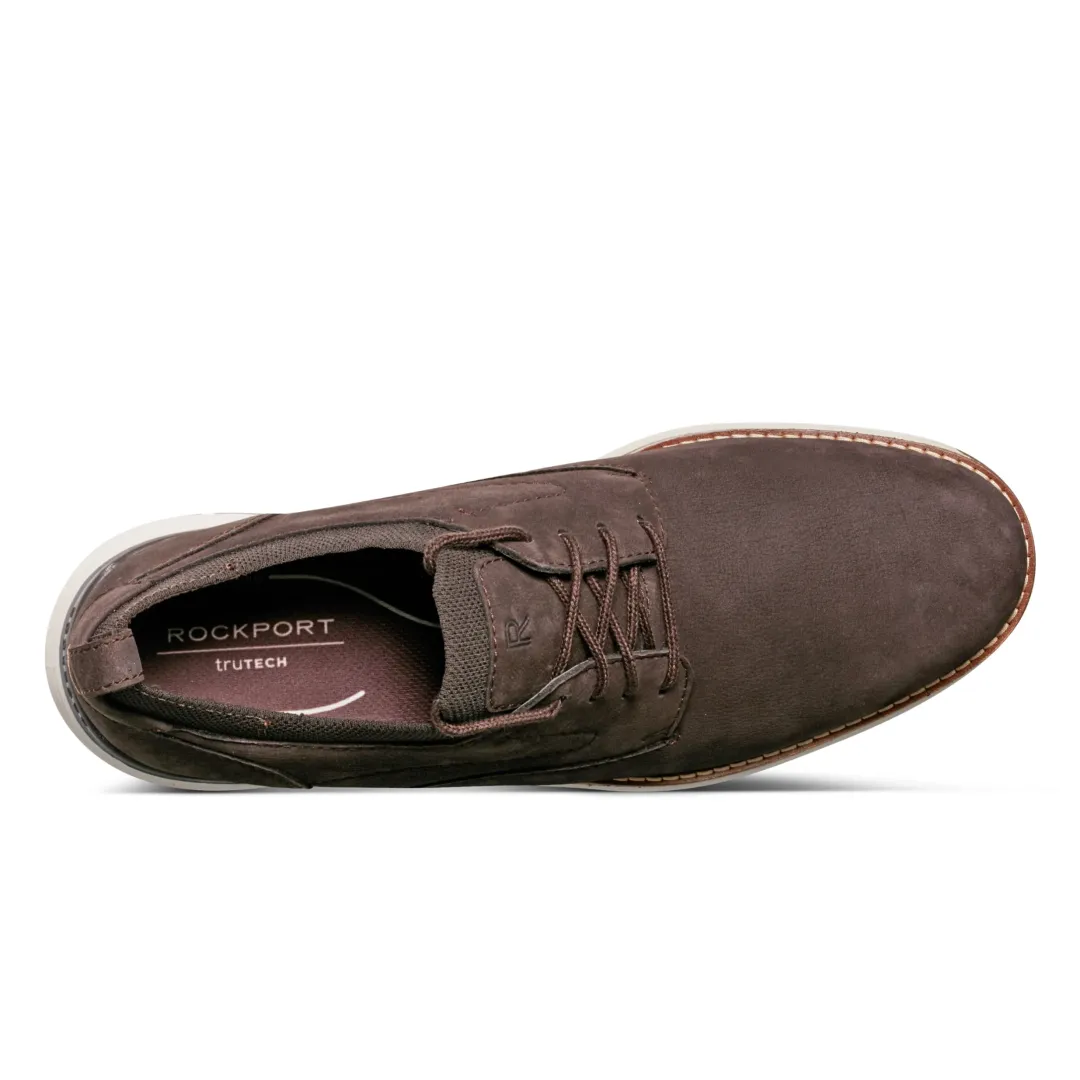 Sneakers|Sneakers>Rockport Men's Lukah Lace-up Sneakers DarkBrown