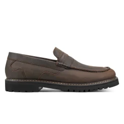 Loafers & Slip-ons|Loafers & Slip-ons>Rockport Men's Maverick Penny Loafer DarkBrownLeather