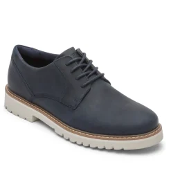Oxfords & Lace-ups|Oxfords & Lace-ups>Rockport Men's Maverick Plain Toe Oxford NewDressBlues