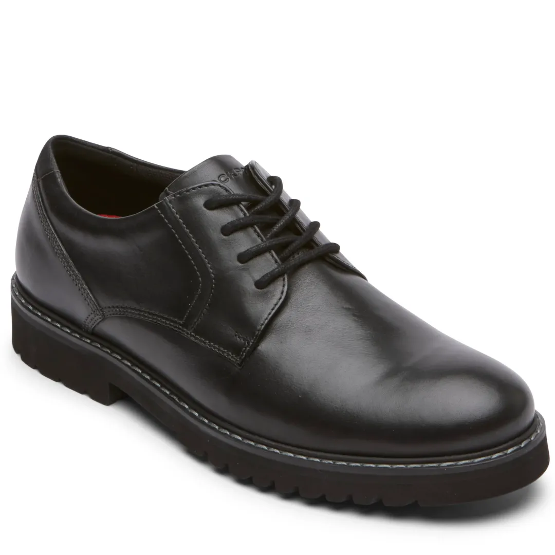 Oxfords & Lace-ups|Oxfords & Lace-ups>Rockport Men's Maverick Plain Toe Oxford BlackLeather
