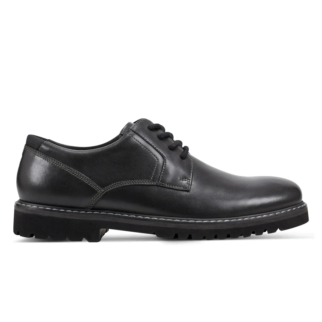 Oxfords & Lace-ups|Oxfords & Lace-ups>Rockport Men's Maverick Plain Toe Oxford BlackLeather