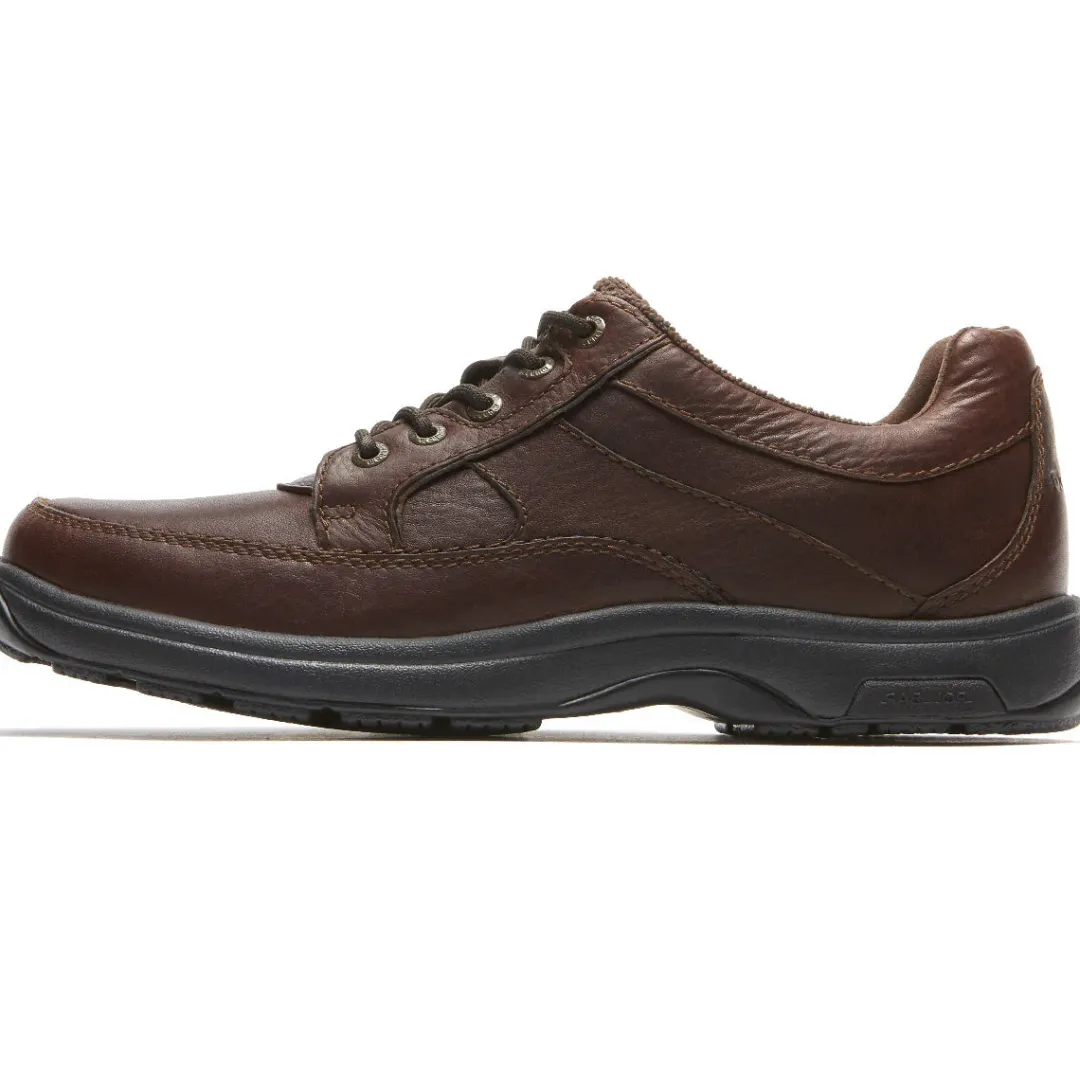Wide|Shoes>Rockport Men's Midland Waterproof Oxford BROWN