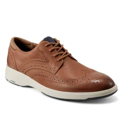 Oxfords & Lace-ups|Oxfords & Lace-ups>Rockport Men's Noah Wing Tip Walking Shoe MediumNatural