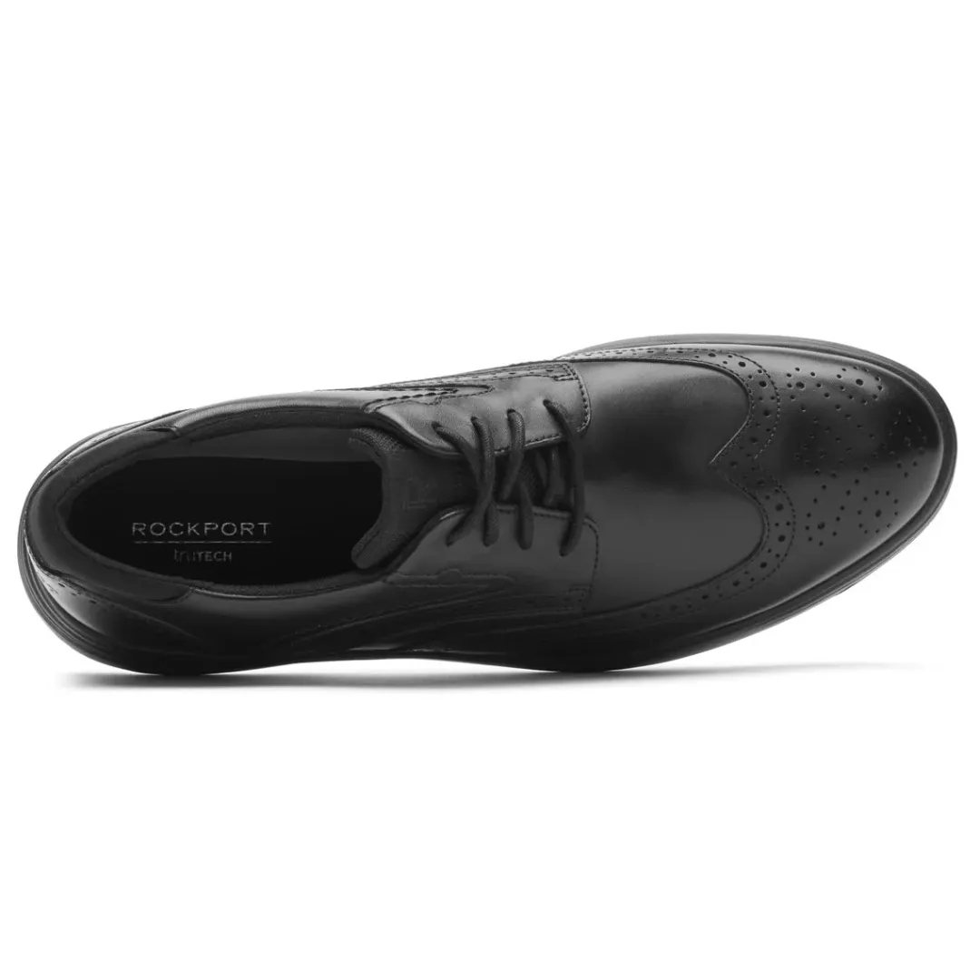 Oxfords & Lace-ups|Oxfords & Lace-ups>Rockport Men's Noah Wing Tip Walking Shoe Black