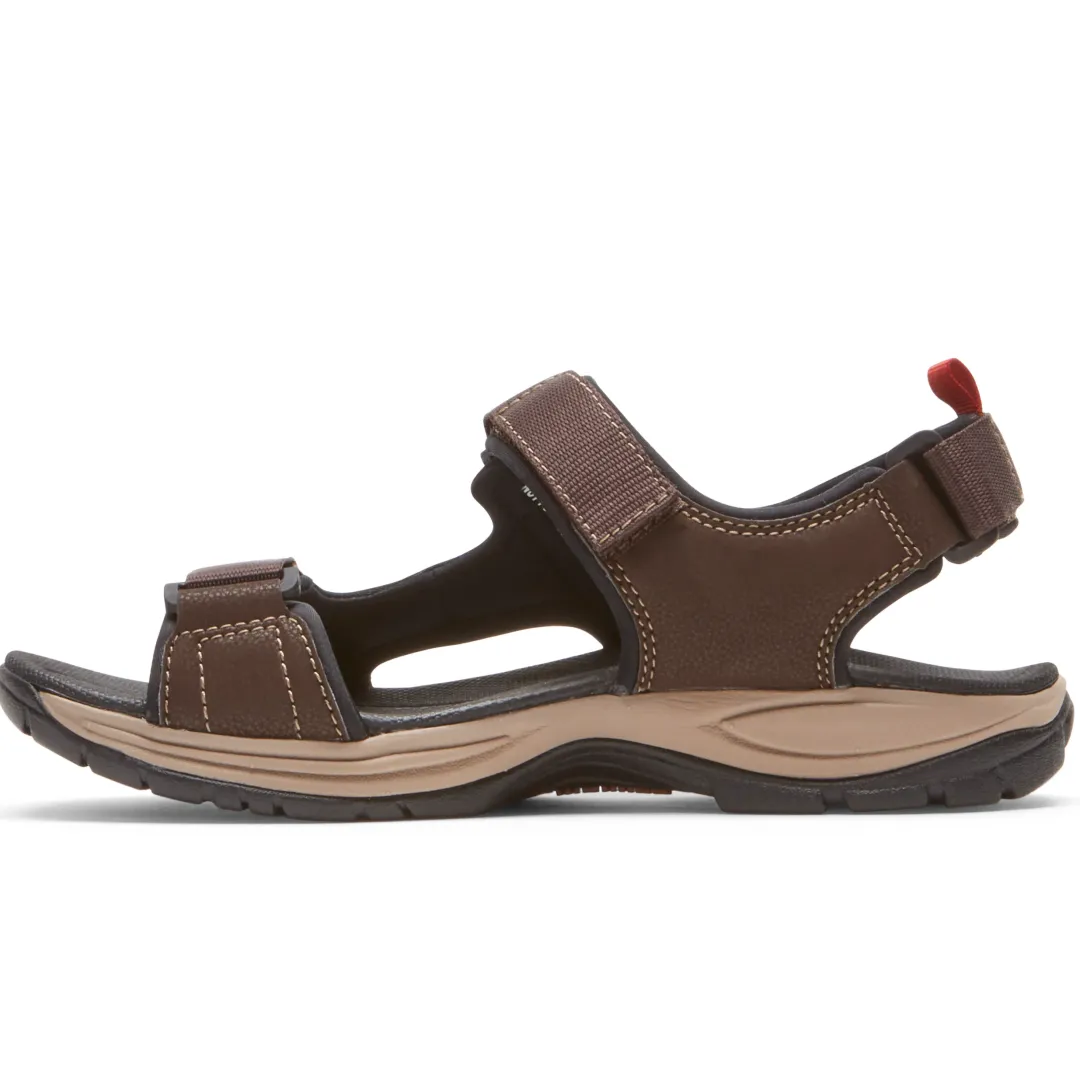 Sandals>Rockport Men's Nolan Water-Friendly Sandal Java