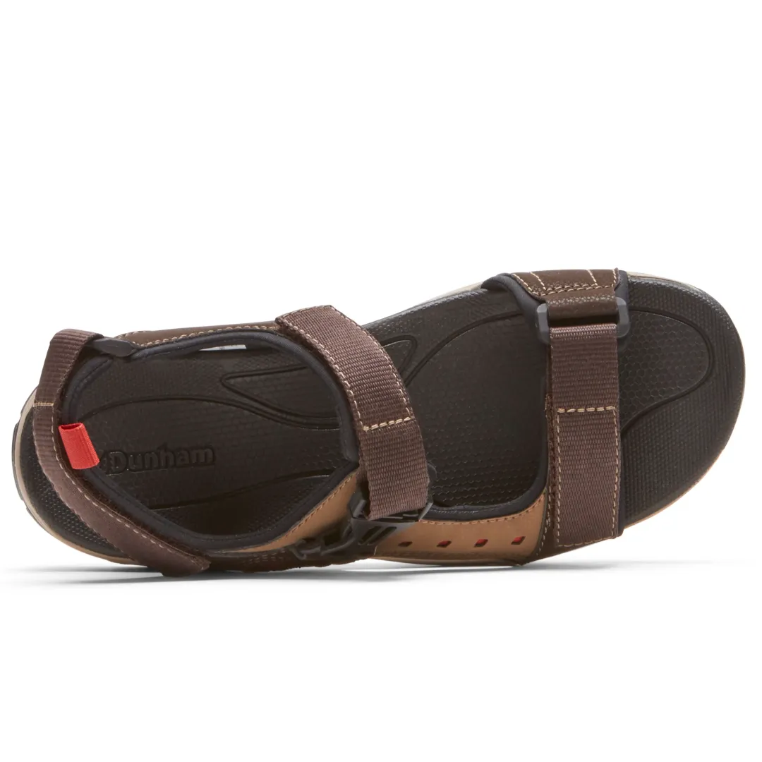 Sandals>Rockport Men's Nolan Water-Friendly Sandal Java