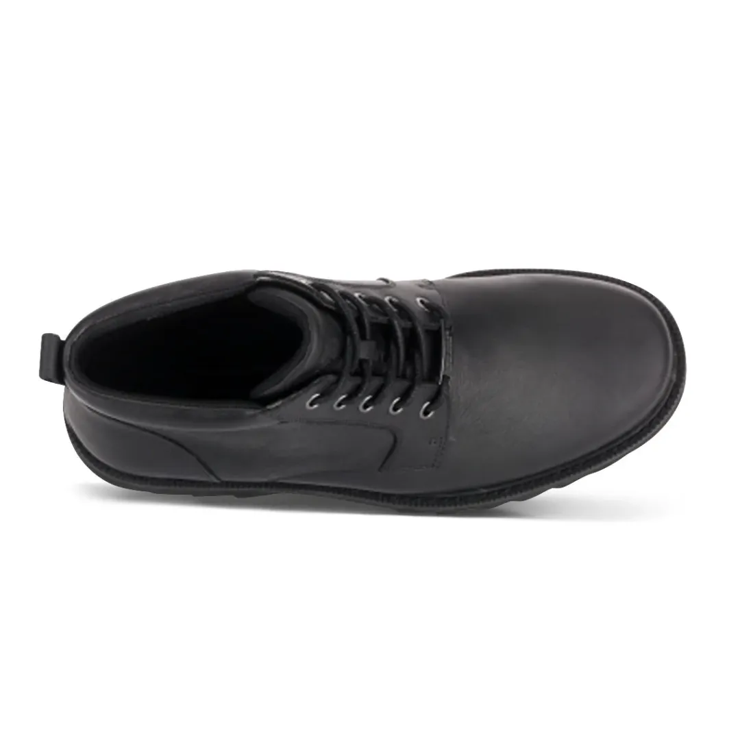 Boots|Boots>Rockport Men's Northfield Waterproof Plain Toe Boot BLACK