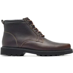 Boots|Boots>Rockport Men's Northfield Waterproof Plain Toe Boot CHOCOLATE
