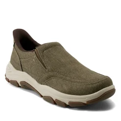 Sneakers|Sneakers>Rockport Men's Reece Step Activated Casual Slip-on GreenCanvas