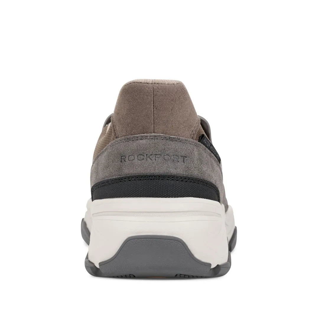 Sneakers|Sneakers>Rockport Men's Reece Step Activated Casual Slip-on MediumGreen
