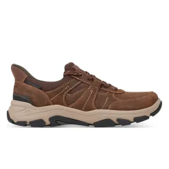 Sneakers|Sneakers>Rockport Men's Rhett Step Activated Casual Lace-up MediumBrown