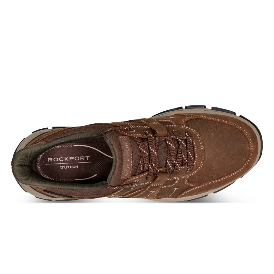 Sneakers|Sneakers>Rockport Men's Rhett Step Activated Casual Lace-up MediumBrown