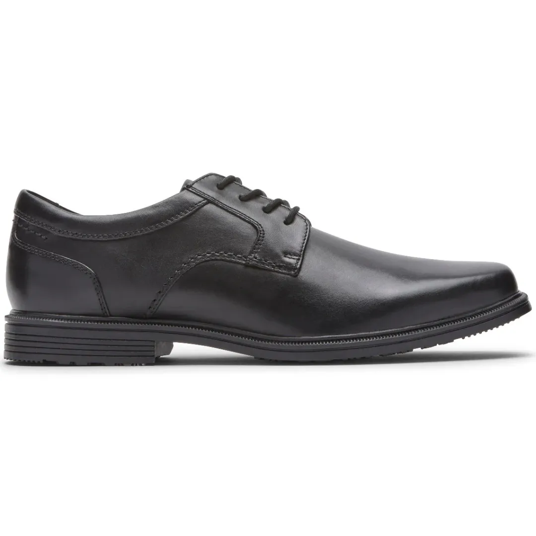 Oxfords & Lace-ups|Oxfords & Lace-ups>Rockport Men's Robinsyn Waterproof Plain Toe Oxford BLACK