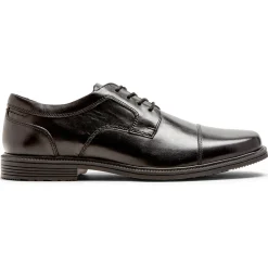 Oxfords & Lace-ups|Oxfords & Lace-ups>Rockport Men's Robinsyn Waterproof Cap Toe Oxford BLACK