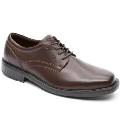 Oxfords & Lace-ups|Oxfords & Lace-ups>Rockport Men's Style Leader 2 Plain Toe Oxford DarkBrown