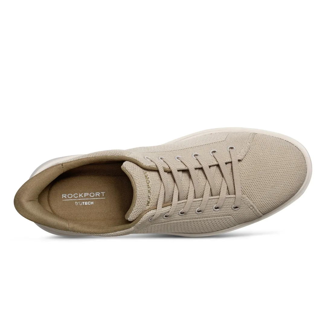 Sneakers|Sneakers>Rockport Men's Taggart Step Activated Casual Lace-up Sneakers LightNatural