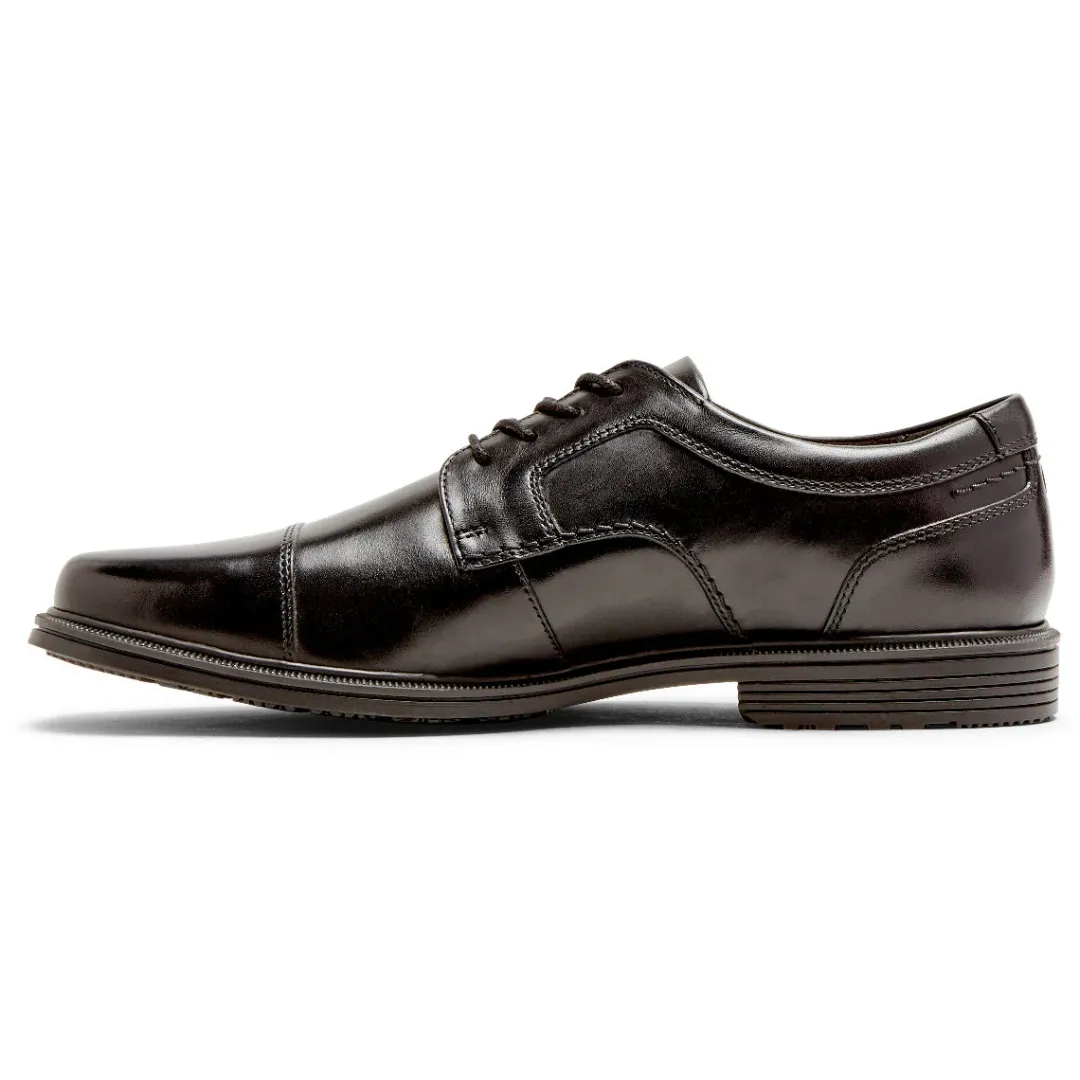 Oxfords & Lace-ups|Oxfords & Lace-ups>Rockport Men's Taylor Waterproof Cap Toe Oxford BLACK